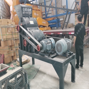 2PG1200x800弹簧式对辊破碎机发往湖北武汉